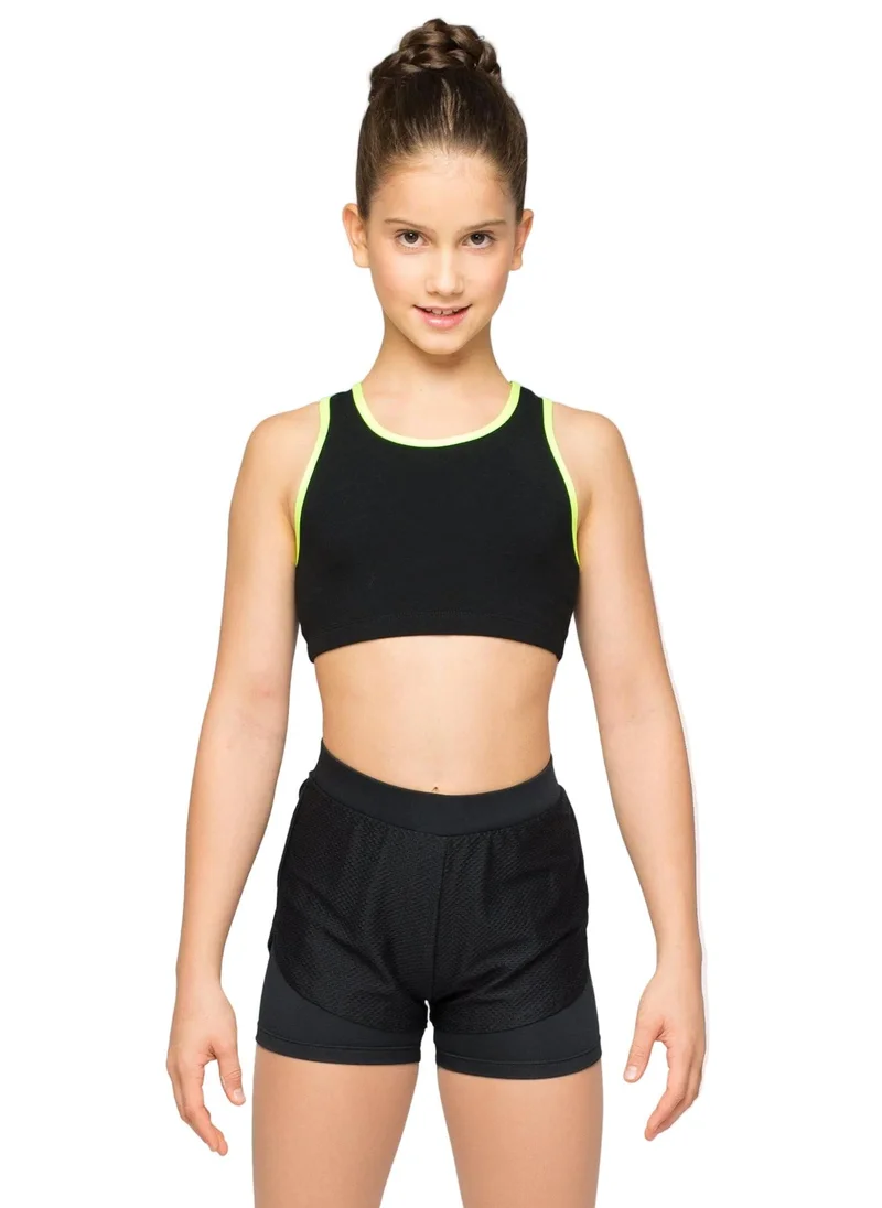 رياضة واحدة Double Layer Shorts Princess